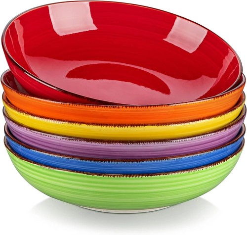 Pasta bowls set ceramic - pasta,